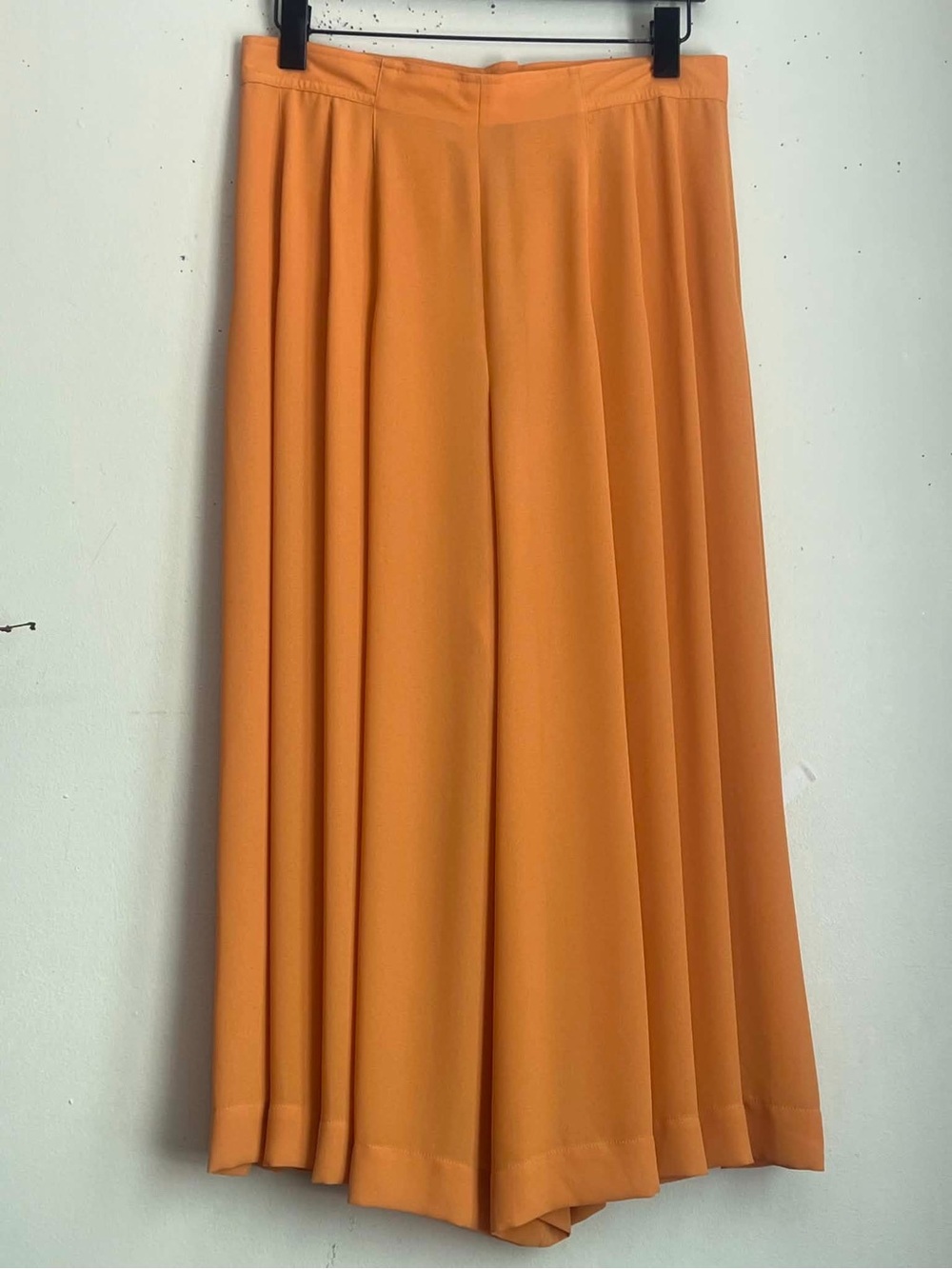 Karl Lagerfeld Orange Wide-Leg Jumpsuit Pants
